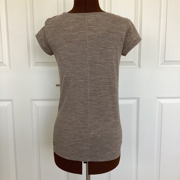 Wool Blend Short Sleeve T - Picture 3 of 5